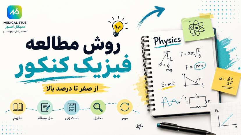 بهترین روش مطالعه فیزیک رتبه برترهای کنکور