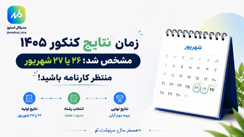 زمان اعلام نتایج کنکور ۱۴۰۵ 