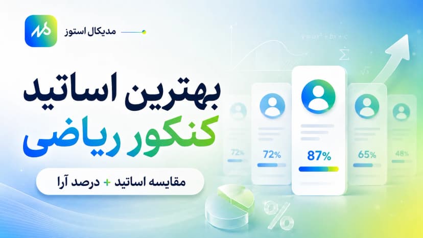 بهترین اساتید کنکور ریاضی ۱۴۰۶ 