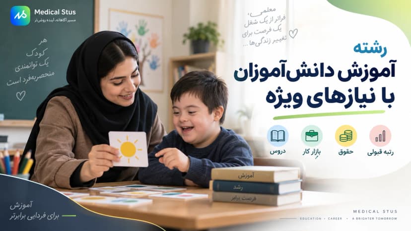 رشته آموزش کودکان با نیازهای ویژه فرهنگیان؛ دروس و قبولی