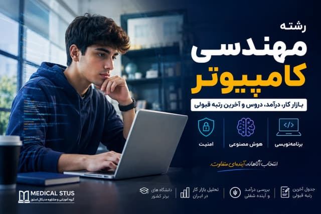 رشته مهندسی کامپیوتر | بازار کار، درآمد و رتبه قبولی