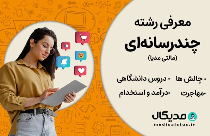 رشته چند رسانه ای (رتبه قبولی، گرایش و دروس، بازار کار ایران و مهاجرت)