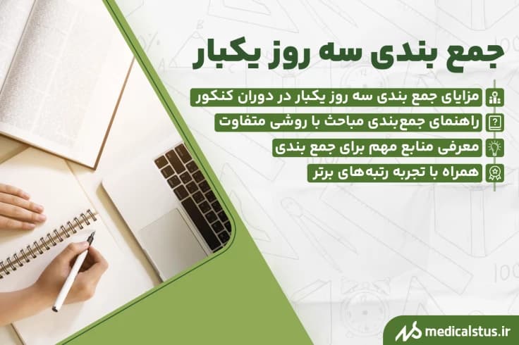 بهترین روش جمع بندی سه روز یکبار کنکور