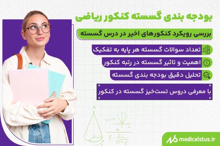بودجه بندی ریاضیات گسسته کنکور ریاضی 1404 تعداد سوالات و زمان