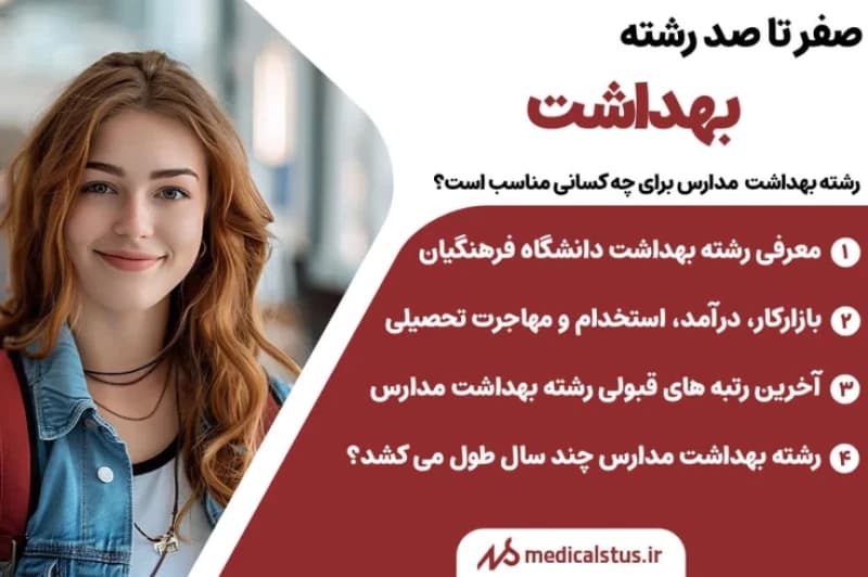 معرفی رشته بهداشت مدارس فرهنگیان 1404