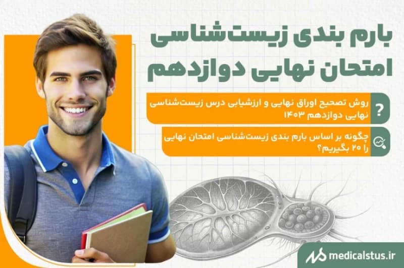 بارم بندی زیست امتحان نهایی دوازدهم 1404