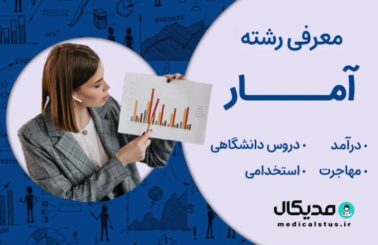 رشته آمار (رتبه قبولی، گرایش و دروس، بازار کار در ایران و مهاجرت)