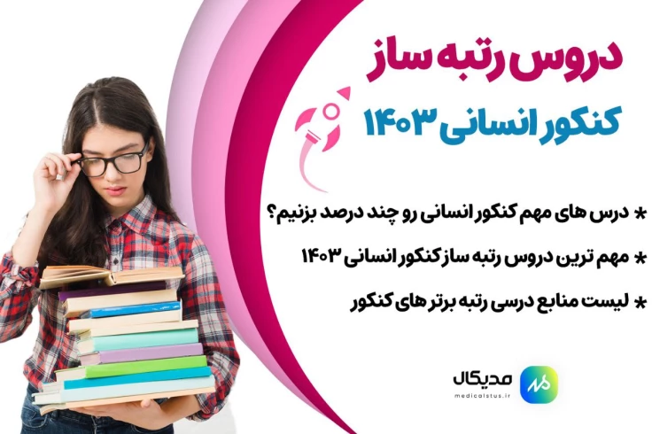 مباحث مهم و دروس رتبه ساز کنکور انسانی 1404