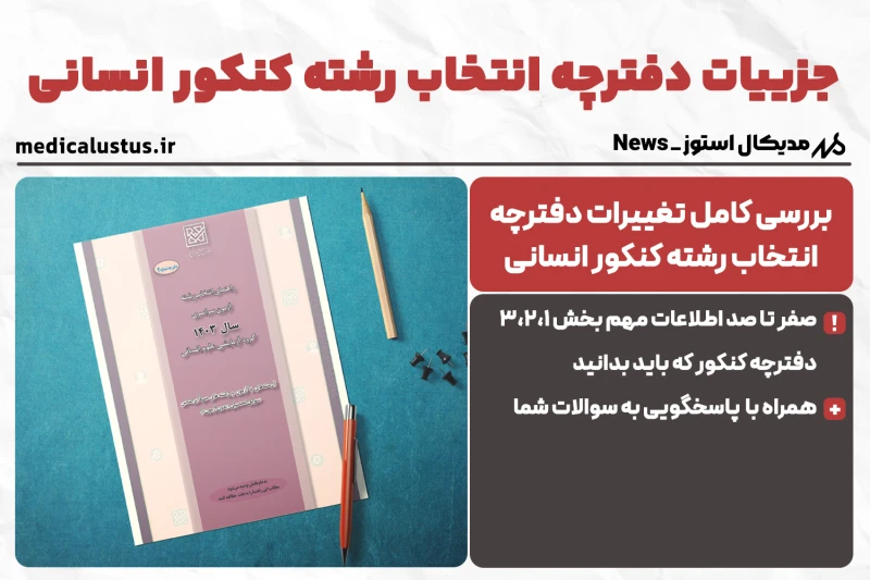 دانلود دفترچه انتخاب رشته انسانی 1404+ توضیحات مهم!